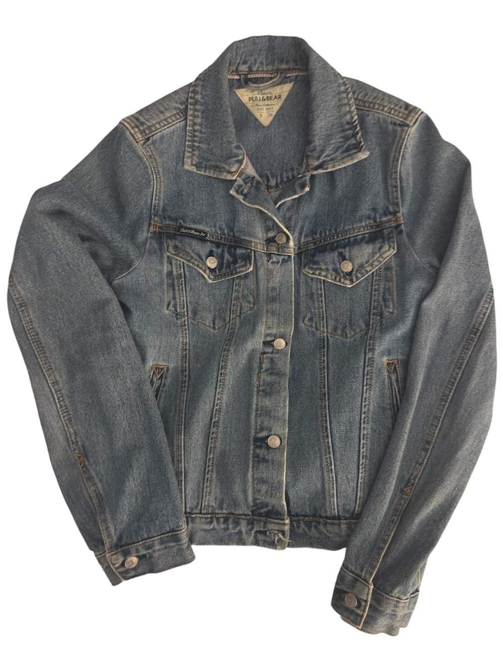 Pull & Bear Womens Denim Jean jacket size S